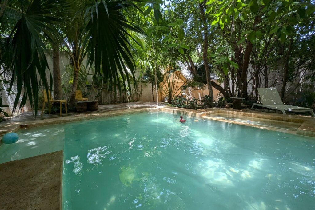 Glamping en Mérida, Eco hospedaje en Yucatán, glamping con alberca en mérida